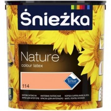 Снежка Nature 114 Персиковый сад Краска интерьерная латексная (3,5 кг/2,5 л)