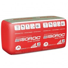 Утеплитель базальтовый 26 кг/м3 Isoroc Super Warm 10(1000x610x50 мм) - 6,1 кв.м/уп