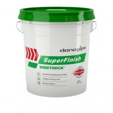 Danogips Sheetrock SuperFinish шпаклівка фінішна полімерна (18,1 кг/11 л)