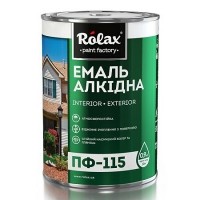 Rolax Эмаль ПФ-115 ярко-голубая (0,9 кг)