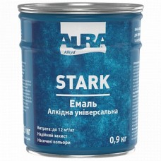 Eskaro Aura Stark Емаль алкідна універсальна Зелена Смарагдова (0,9 кг)