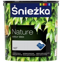 Снєжка Nature 167 Сріблястий клен Фарба інтер'єрна латексна (7 кг/5 л)