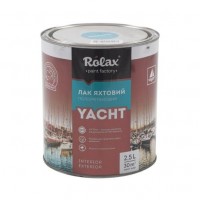 Rolax Yacht Лак яхтний напівматовий (2,5 л)