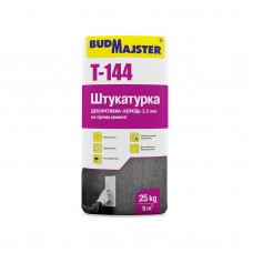 Будмайстер ТИНК-144 Штукатурка декоративная «Короед» зерно 2,5 мм серая (25 кг)
