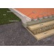Поребрик тротуарный сухопрессованный (серый) 80x200x1000 мм