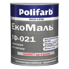 Polifarb ЭКО Грунтовка по металлу ГФ-021 серая (2,7 кг)