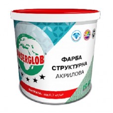 Anserglob Фарба структурна фасадна акрилова (28 кг/20 л)