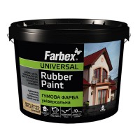 Farbex Фарба гумова для дахів сіра (3,5 кг/2,5 л)