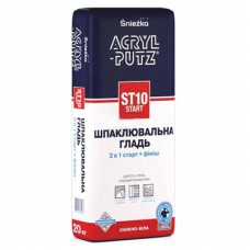 Снєжка Акрил-путс ST10 шпаклівка гіпсова старт+фініш (2,5 кг)